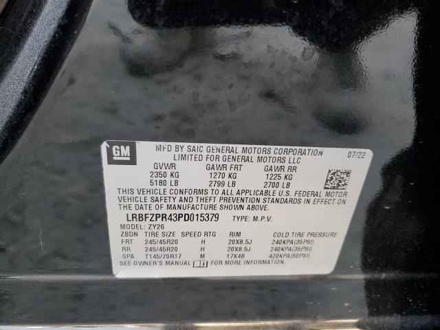Продажа на аукционе авто 2023 Buick Envision, vin: LRBFZPR43PD015379, номер лота: 81390215