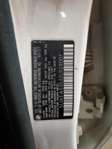 Продажа на аукционе авто 2002 Bmw X5, vin: 5UXFA53532LP29007, номер лота: 80569635