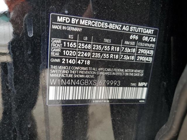 Aukcja sprzedaży 2025 Mercedes-benz Gla 250, vin: W1N4N4GBXSJ679993, numer aukcji: 80313165
