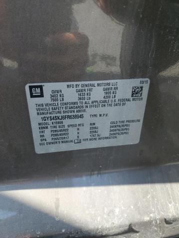 Aukcja sprzedaży 2015 Cadillac Escalade, vin: 1GYS4SKJ6FR638945, numer aukcji: 81321525