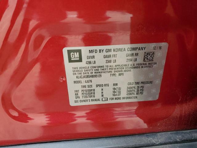 Aukcja sprzedaży 2017 Buick Encore Pre, vin: KL4CJASB5HB095129, numer aukcji: 81584805