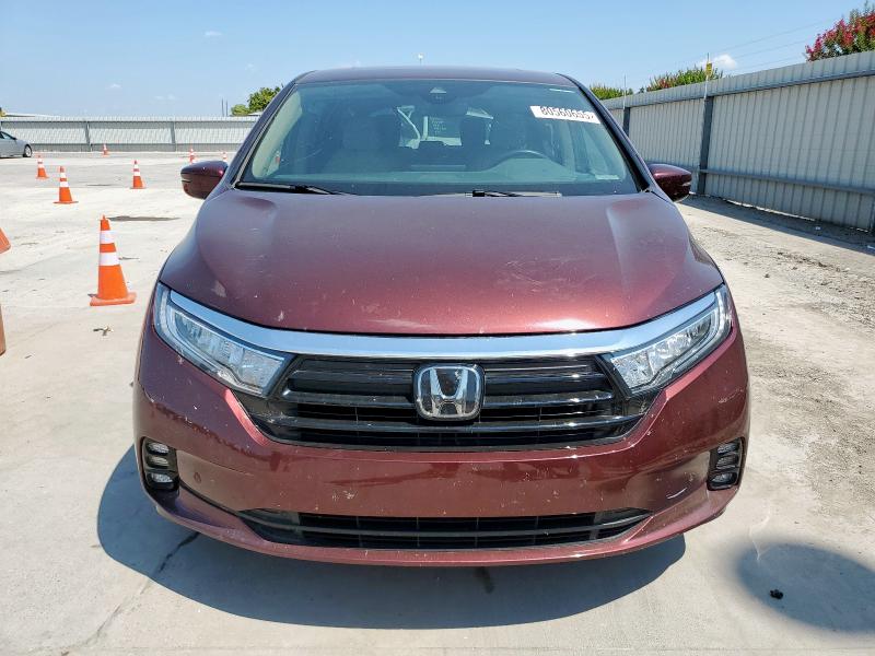 80560655 :رقم المزاد ، 5FNRL6H95MB016304 vin ، 2021 Honda Odyssey Elite مزاد بيع