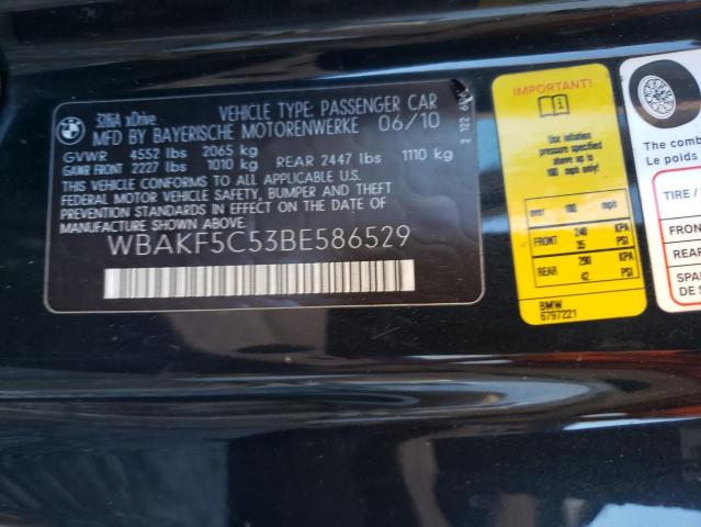 Продажа на аукционе авто 2011 Bmw 328, vin: WBAKF5C53BE586529, номер лота: 71809255