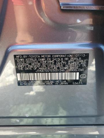 Aukcja sprzedaży 2014 Lexus Is 350, vin: JTHCE1D21E5001246, numer aukcji: 83838945