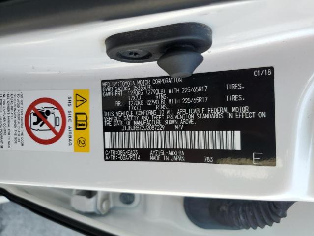 2018 Lexus Nx 300h მანქანა იყიდება აუქციონზე, vin: JTJBJRBZ2J2087229, აუქციონის ნომერი: 80715915