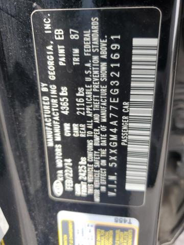 Aukcja sprzedaży 2014 Kia Optima Lx, vin: 5XXGM4A77EG321691, numer aukcji: 81737985