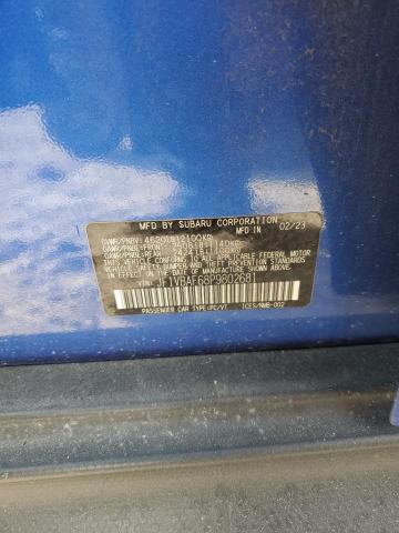 Aukcja sprzedaży 2023 Subaru Wrx Premium, vin: JF1VBAF68P9802681, numer aukcji: 84283405