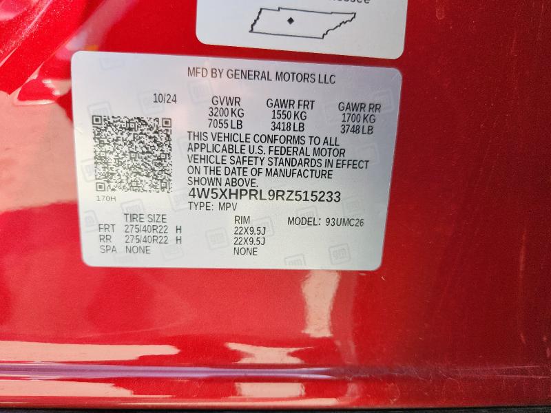 Продажа на аукционе авто 2024 Acura Zdx Type-s, vin: 4W5XHPRL9RZ515233, номер лота: 71679315