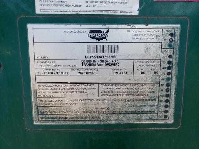 Продажа на аукционе авто 2014 Wabash 1jj, vin: 1JJV532D6EL815700, номер лота: 81102165
