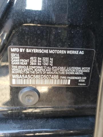 83843195 :رقم المزاد ، WBA5A5C58ED507488 vin ، 2014 Bmw 528 مزاد بيع