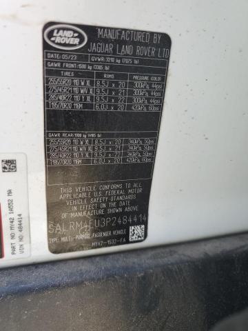 2023 Land Rover Discovery მანქანა იყიდება აუქციონზე, vin: SALRM4EU3P2484414, აუქციონის ნომერი: 81155645