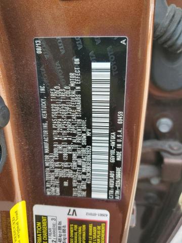 80526005 :رقم المزاد ، 4T3ZK3BB3EU063923 vin ، 2014 Toyota Venza Le مزاد بيع