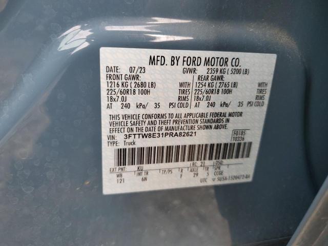 84609265 :رقم المزاد ، 3FTTW8E31PRA82621 vin ، 2023 Ford Maverick Xl مزاد بيع