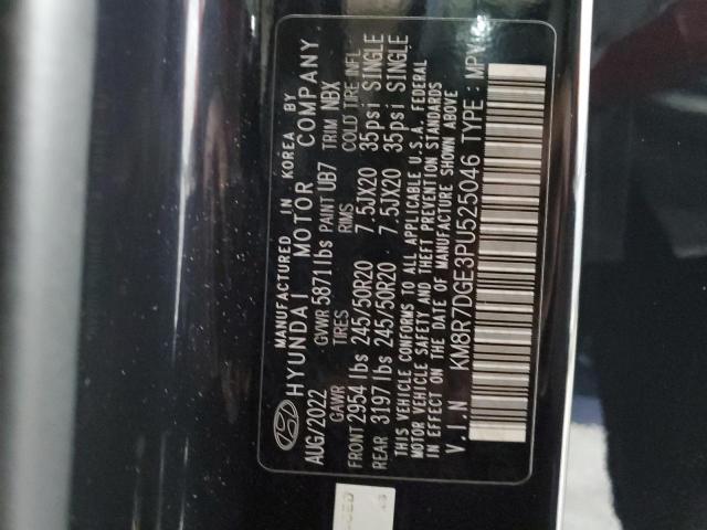 Aukcja sprzedaży 2023 Hyundai Palisade Calligraphy, vin: KM8R7DGE3PU525046, numer aukcji: 81265755