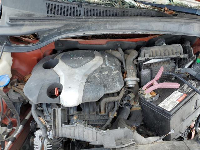 2015 Hyundai Santa Fe Sport მანქანა იყიდება აუქციონზე, vin: 5XYZW4LA0FG255350, აუქციონის ნომერი: 69393085