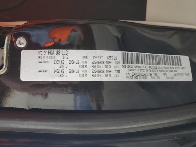 2018 Chrysler Pacifica მანქანა იყიდება აუქციონზე, vin: 2C4RC1GG2JR251780, აუქციონის ნომერი: 82143715