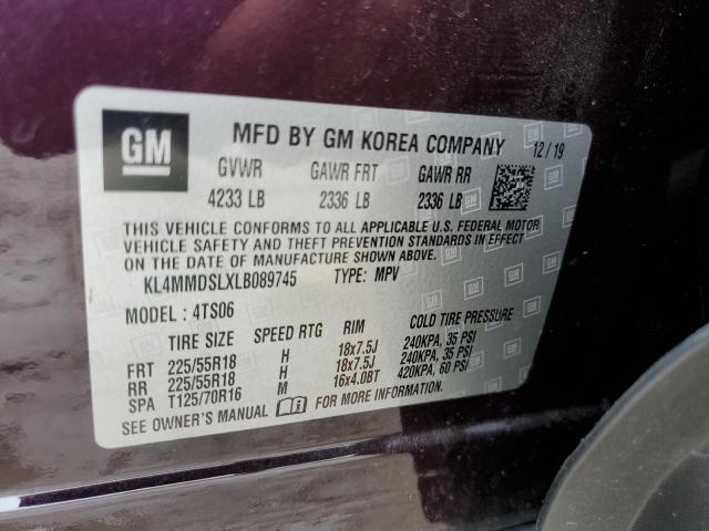 Продажа на аукционе авто 2020 Buick Encore Gx, vin: KL4MMDSLXLB089745, номер лота: 75312845