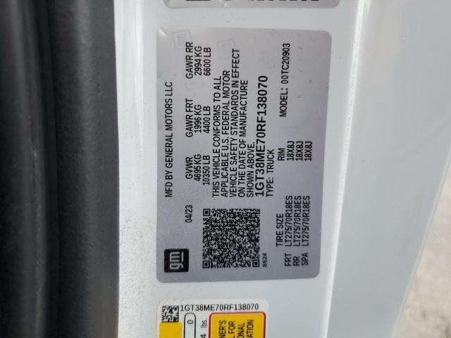 Продажа на аукционе авто 2024 Gmc Sierra, vin: 1GT38ME70RF138070, номер лота: 71170365