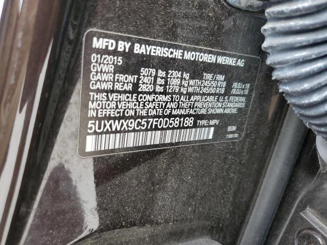 Продаж на аукціоні авто 2015 Bmw X3, vin: 5UXWX9C57F0D58188, номер лоту: 70958225