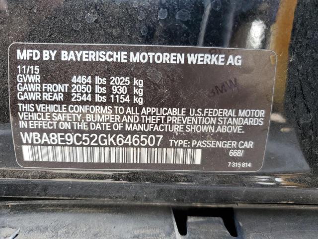 Aukcja sprzedaży 2016 Bmw 328, vin: WBA8E9C52GK646507, numer aukcji: 84602075