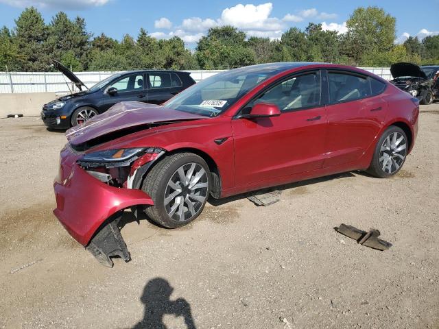 81476205 :رقم المزاد ، 5YJ3E1EB9SF921894 vin ، 2025 Tesla Model 3 مزاد بيع