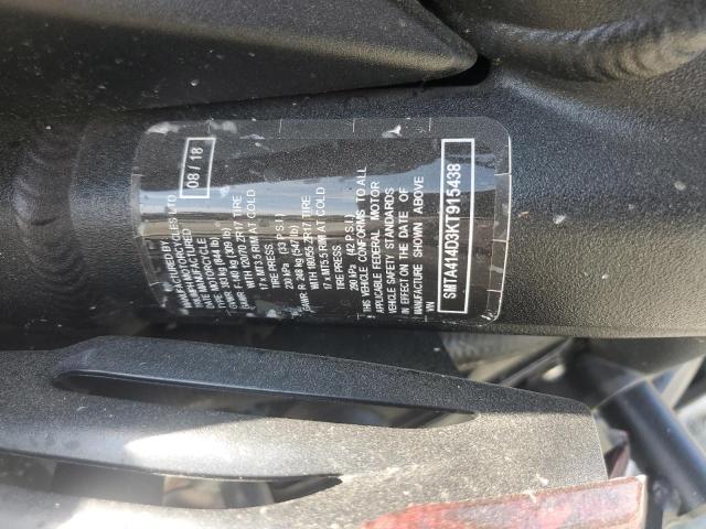 Aukcja sprzedaży 2019 Triumph Motorcycle Street Triple R, vin: SMTA414D3KT915438, numer aukcji: 81148645