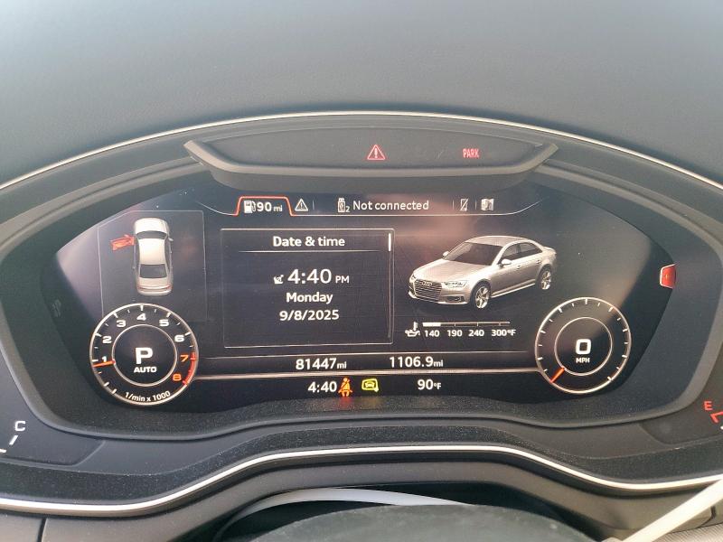 Продаж на аукціоні авто 2018 Audi A4 Premium, vin: WAUENAF43JA143699, номер лоту: 71986865