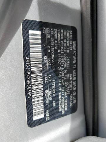 Продаж на аукціоні авто 2021 Nissan Rogue Spor, vin: JN1BJ1BV2MW568907, номер лоту: 94600935