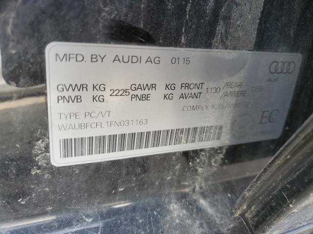 Продажа на аукционе авто 2015 Audi A4 Premium, vin: WAUBFCFL1FN031163, номер лота: 80682205