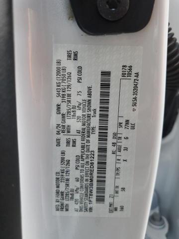 Auction sale of the 2024 Ford F350 Super, vin: 1FT8W3BM0RED81223, lot number: 72005645