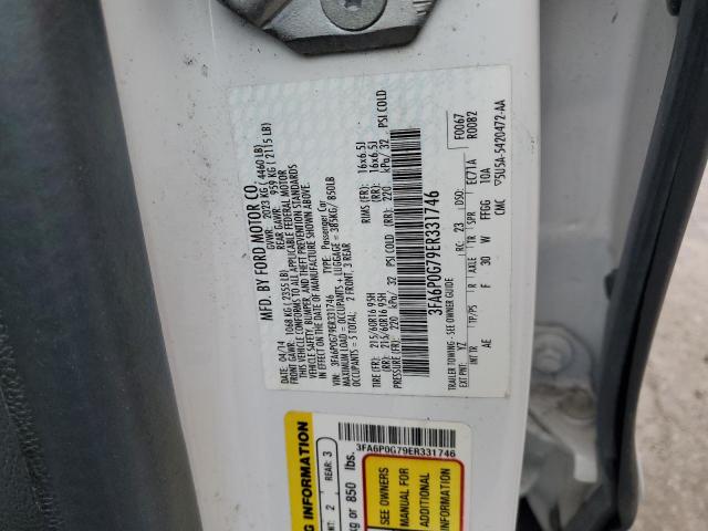 81495145 :رقم المزاد ، 3FA6P0G79ER331746 vin ، 2014 Ford Fusion مزاد بيع