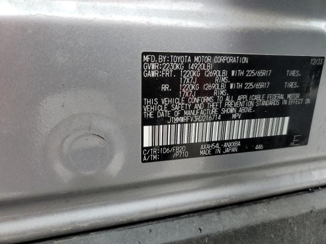Продаж на аукціоні авто 2024 Toyota Rav4 Le, vin: JTMMWRFV3RD216714, номер лоту: 81455055
