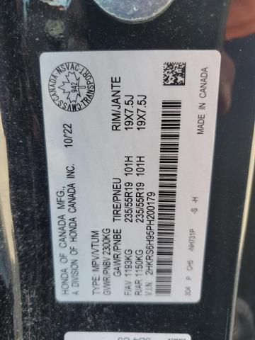 Продажа на аукционе авто 2023 Honda Cr-v Sport, vin: 2HKRS6H95PH200179, номер лота: 71430425