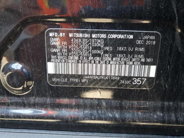 Продаж на аукціоні авто 2019 Mitsubishi Outlander Sport, vin: JA4AP3AU1KU017849, номер лоту: 80628485
