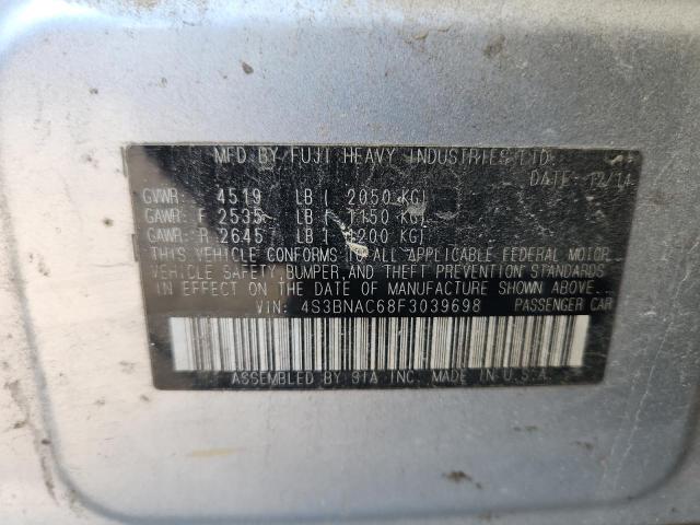 Aukcja sprzedaży 2015 Subaru Legacy 2.5, vin: 4S3BNAC68F3039698, numer aukcji: 84579455