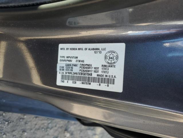 Aukcja sprzedaży 2014 Honda Odyssey Ex, vin: 5FNRL5H61EB507048, numer aukcji: 80190385
