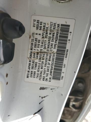 Aukcja sprzedaży 2012 Honda Civic Hybr, vin: JHMFB4F25CS007876, numer aukcji: 81144345