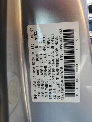 Продажа на аукционе авто 2008 Honda Accord, vin: JHMCP26448C026995, номер лота: 71738375
