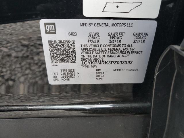 Продаж на аукціоні авто 2023 Cadillac Lyriq Luxu, vin: 1GYKPMRK3PZ003393, номер лоту: 81844135