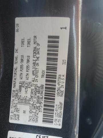 Продажа на аукционе авто 2020 Toyota Tundra Crewmax Sr5, vin: 5TFDY5F18LX941800, номер лота: 80569585