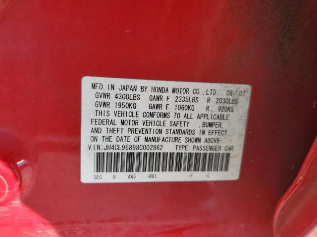 Продажа на аукционе авто 2008 Acura Tsx, vin: JH4CL96898C002862, номер лота: 71862625