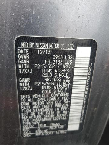 80433785 :رقم المزاد ، JN8AF5MRXET359746 vin ، 2014 Nissan Juke S مزاد بيع
