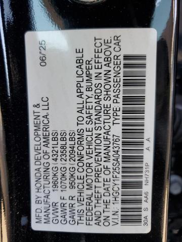 Продажа на аукционе авто 2025 Honda Accord Lx, vin: 1HGCY1F25SA043767, номер лота: 84907735