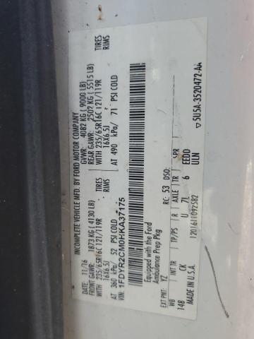 54874796 :رقم المزاد ، 1FDYR2CM0HKA37175 vin ، 2017 Ford Transit مزاد بيع