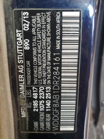 71016125 :رقم المزاد ، WDDGF8AB1DR284161 vin ، 2013 Mercedes-benz C مزاد بيع