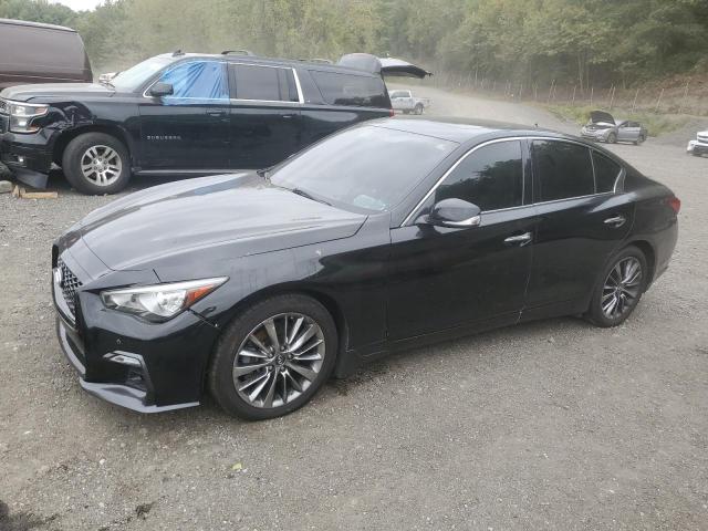 81658565 :رقم المزاد ، JN1EV7ARXJM430564 vin ، 2018 Infiniti Q50 Luxe مزاد بيع