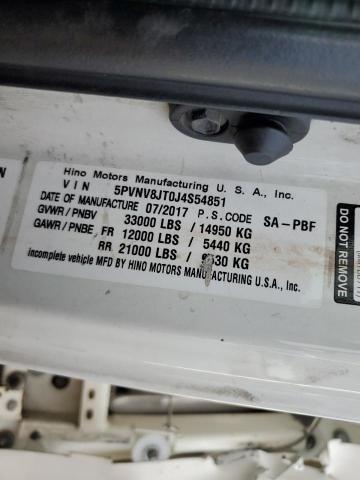 Продаж на аукціоні авто 2018 Hino Hino 338, vin: 5PVNV8JT0J4S54851, номер лоту: 80353905
