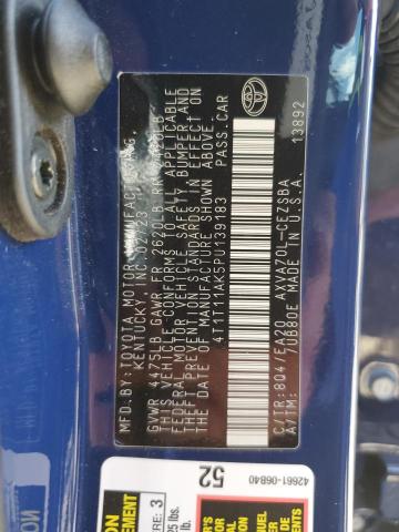 Продаж на аукціоні авто 2023 Toyota Camry Se Night Shade, vin: 4T1T11AK5PU139183, номер лоту: 83935175