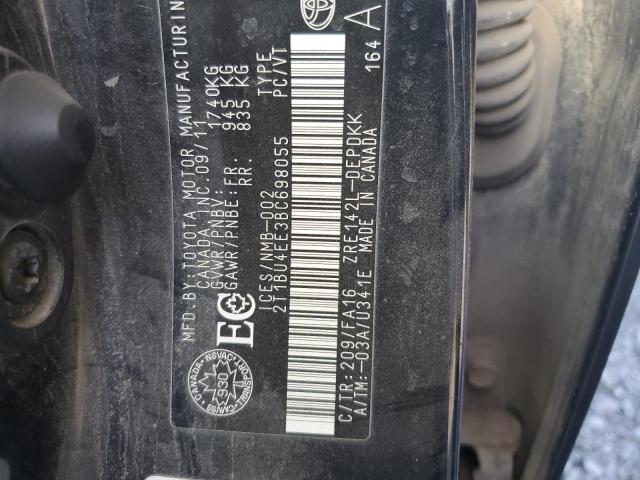 Продажа на аукционе авто 2011 Toyota Corolla, vin: 2T1BU4EE3BC698055, номер лота: 70342695