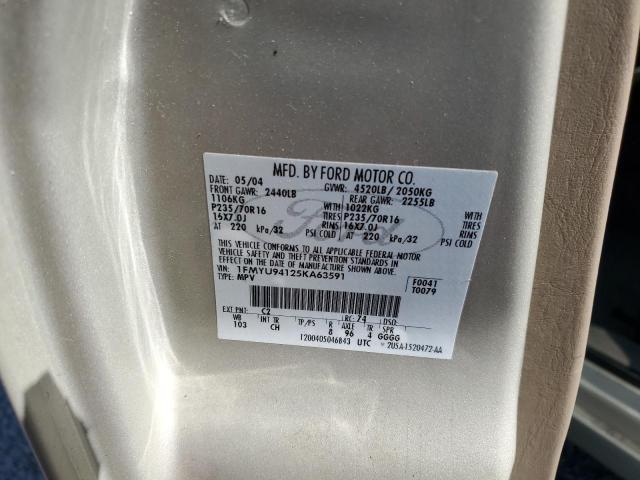 Aukcja sprzedaży 2005 Ford Escape Lim, vin: 1FMYU94125KA63591, numer aukcji: 81693215